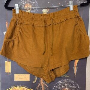 Kahki Daily Practice lounge shorts-runs large